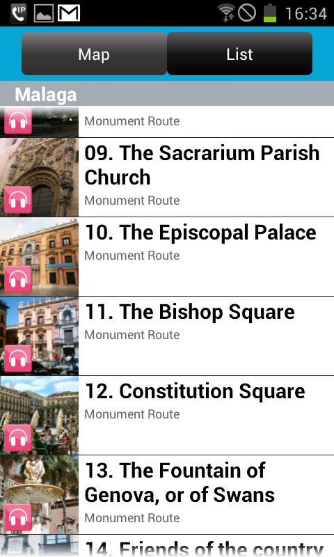 Audio Tour Official Malaga截图2
