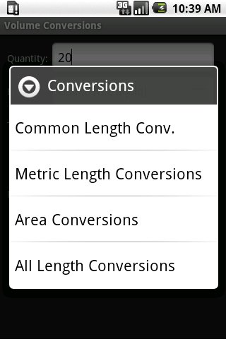 Volume Conversion截图2