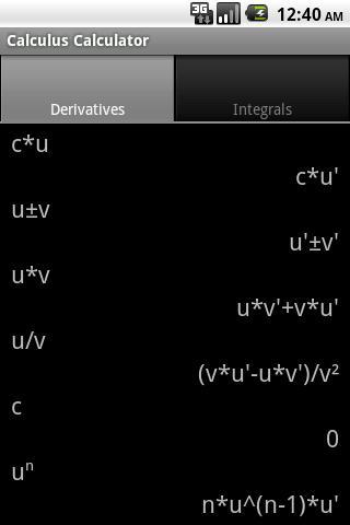 Calculus Calculator截图1