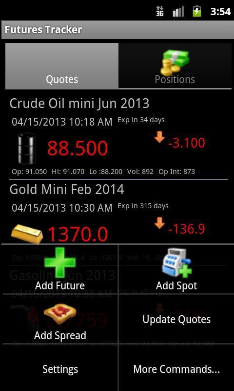 Futures Tracker截图4