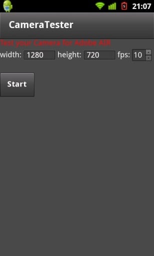 Camera Tester for AIR截图1