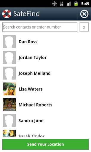 SafeFind - Share Your Location截图1