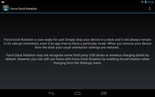 Force Dock Rotation截图1