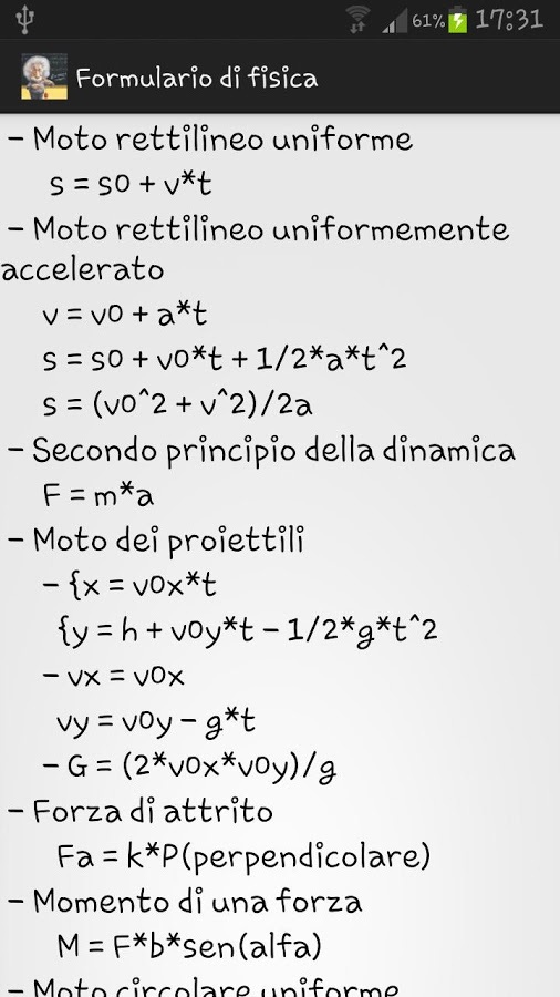 Formulario di fisica截图4