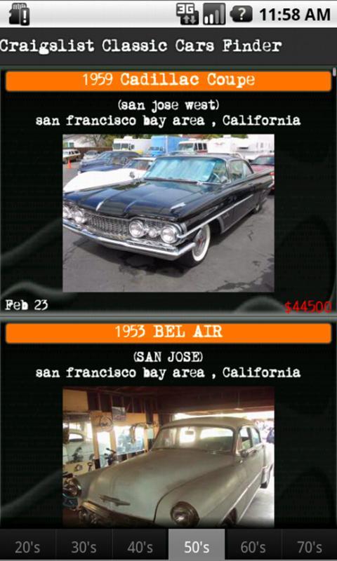 Classic AutoFinder-Craigslist截图3