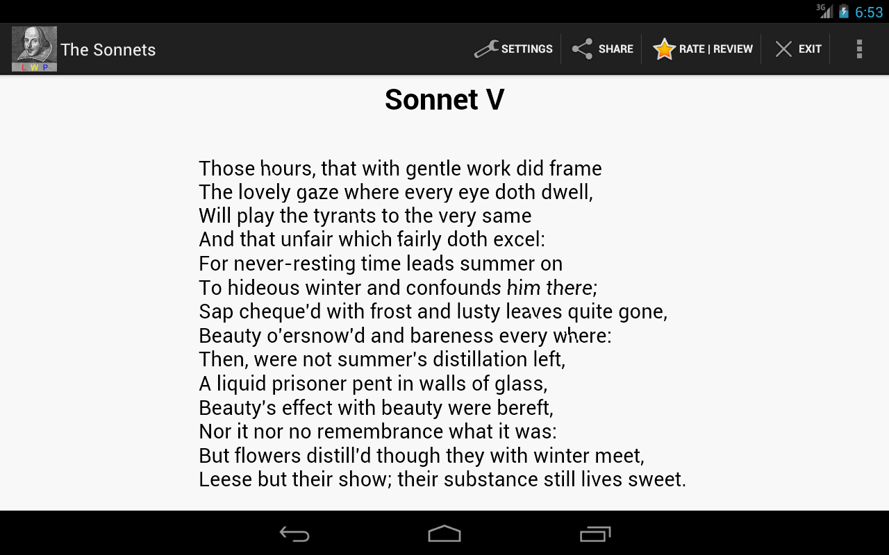 The Sonnets by Shakespea...截图8