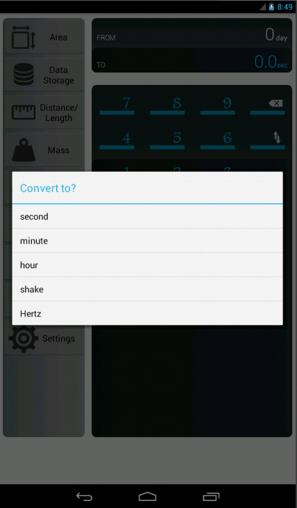 LexConvert - Unit Conver...截图5