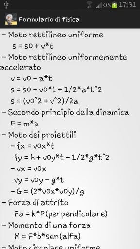 Formulario di fisica截图2