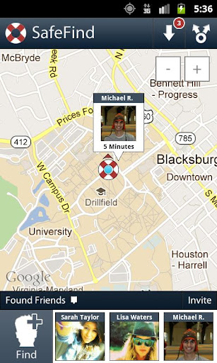 SafeFind - Share Your Location截图4