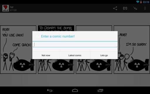 xkcd - simple comic viewer截图4