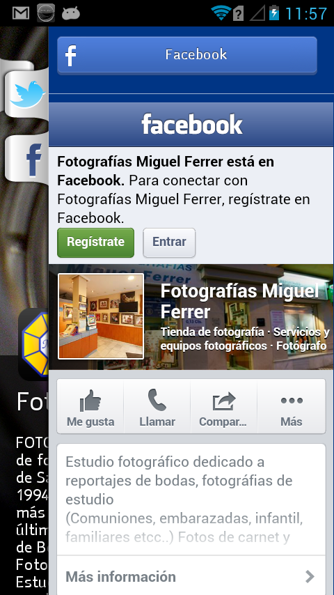 Fotograf&iacute;as Miguel Ferre...截图1
