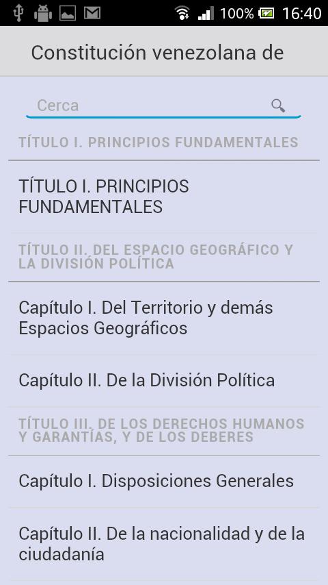 Constituci&oacute;n Venezolana截图3