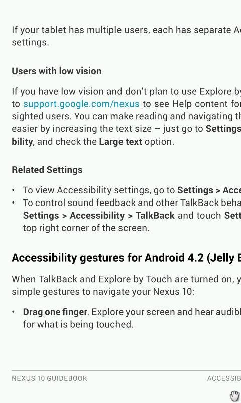 Nexus 10 Manual截图2