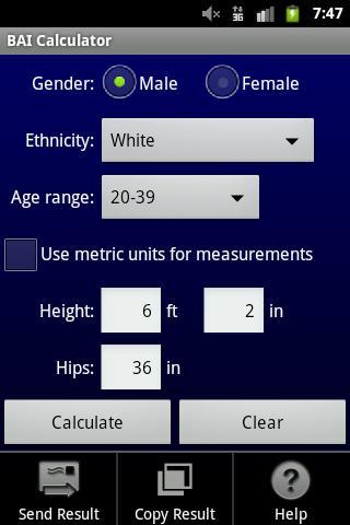 BAI Calculator截图3