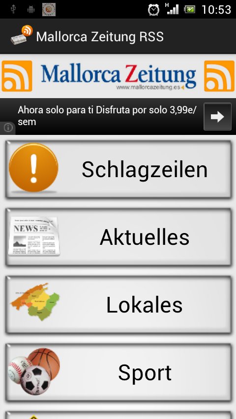 Mallorca Zeitung RSS截图1