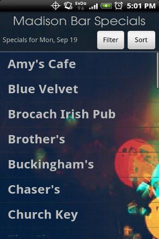 Madison Bar Specials截图1