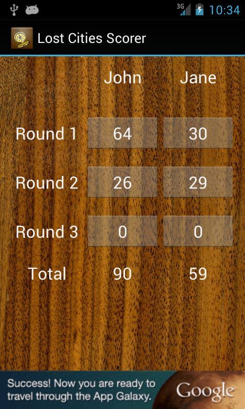 Lost Cities Scorer截图2