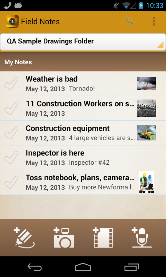 Field Notes截图2
