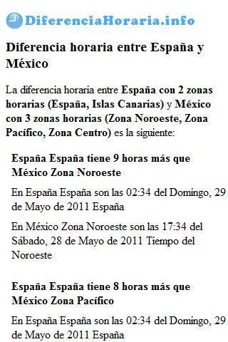!Diferencia Horaria截图2