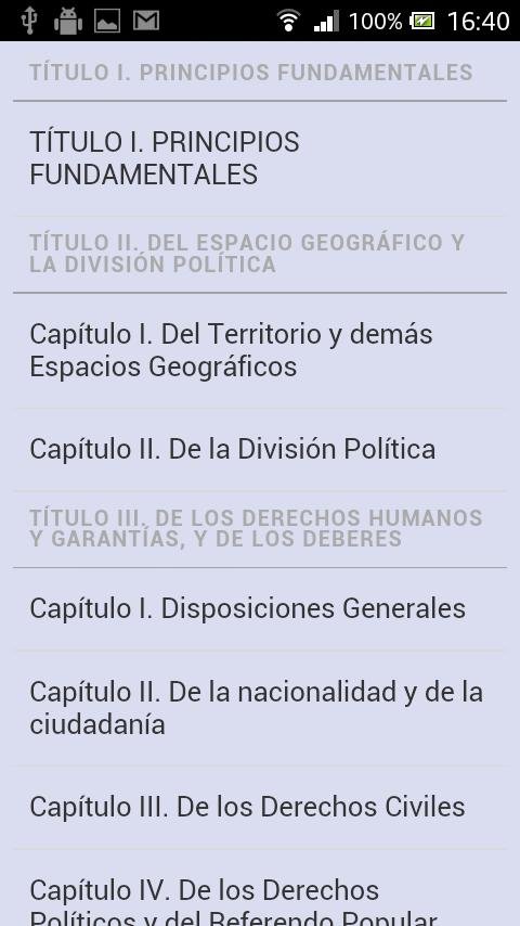 Constituci&oacute;n Venezolana截图4