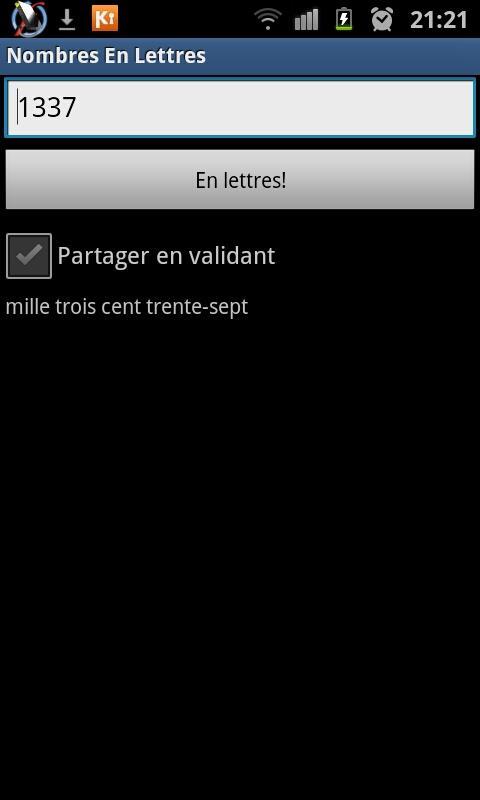 French numbers to letters截图1