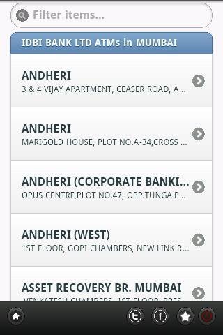 IDBI ATM / Branch Locator截图7