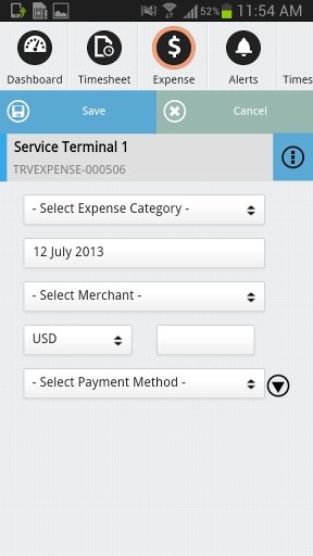 Time and Expense - Dynamics AX截图2