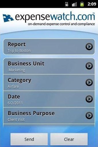 ExpenseWatch.com Mobile截图3
