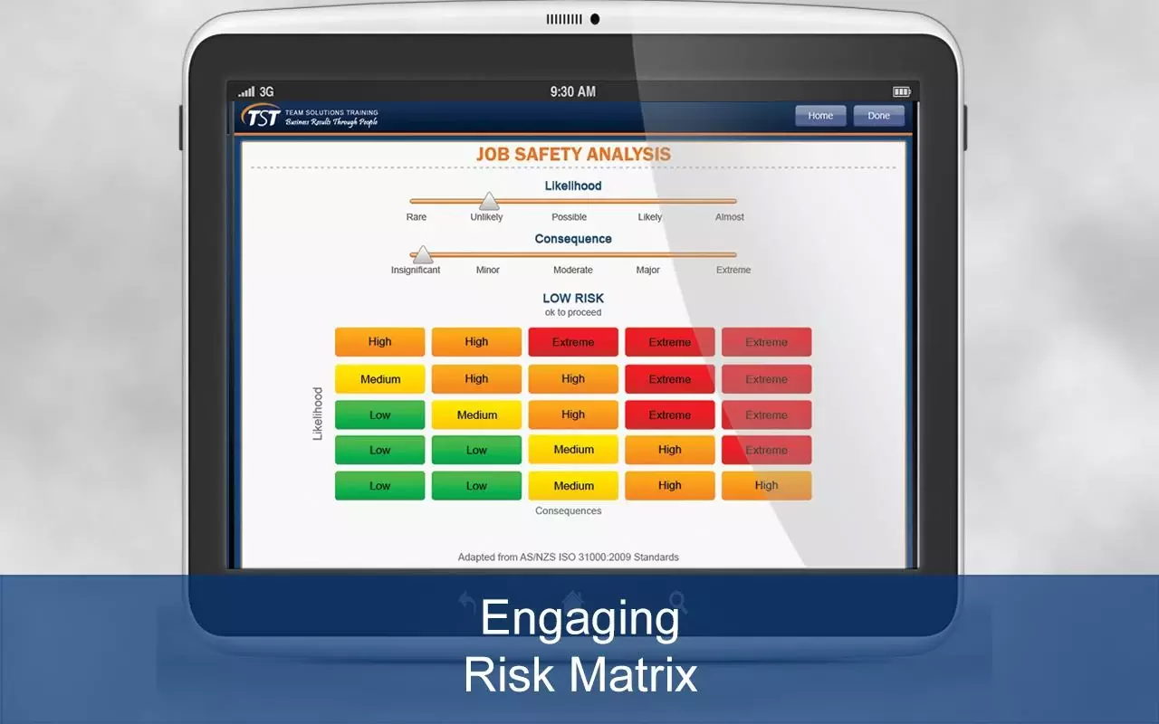 Job Safety Analysis - Tablet截图1