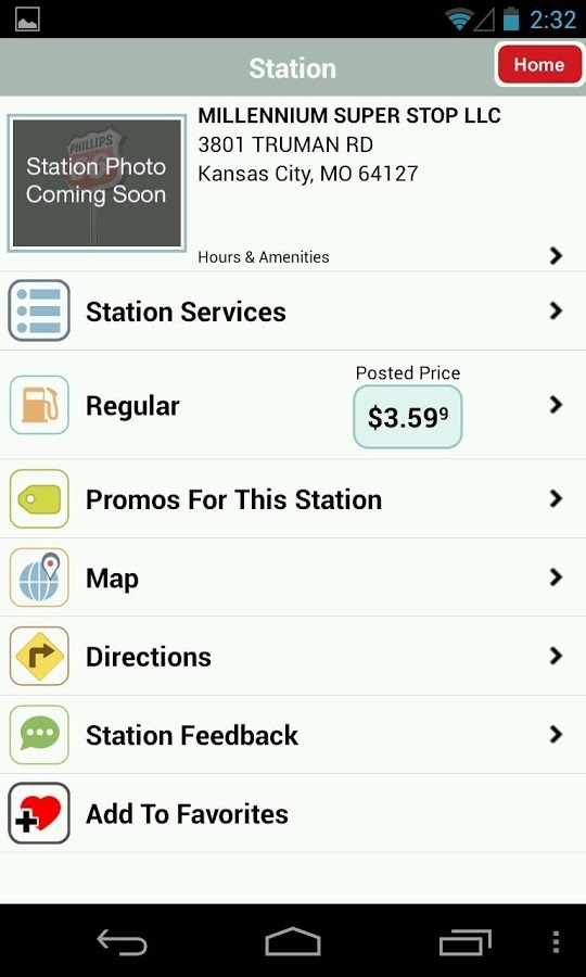Phillips 66 Gas Station Finder截图3