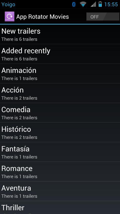 Motion Picture Trailers @SPOTI截图1