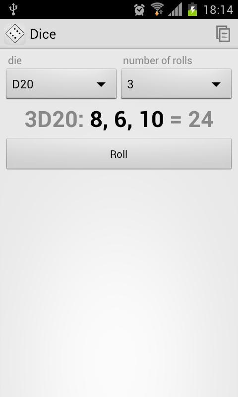 Dice rolls截图2