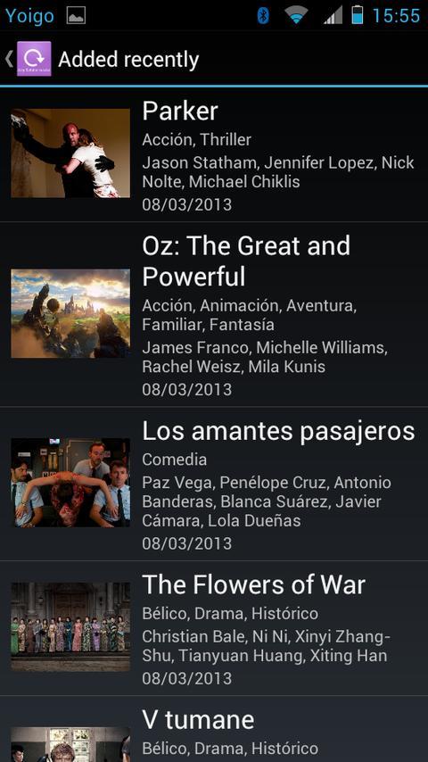 Motion Picture Trailers @SPOTI截图2