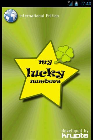 My Lucky Numbers Interna...截图1