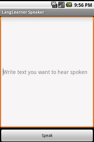 LangLearner Speaker截图1