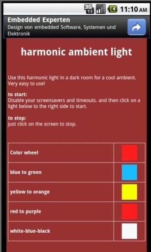 Harmonic Ambient Light截图1