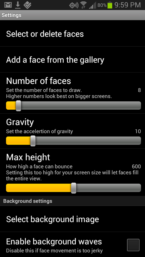 Bouncing Faces Wallpaper...截图10
