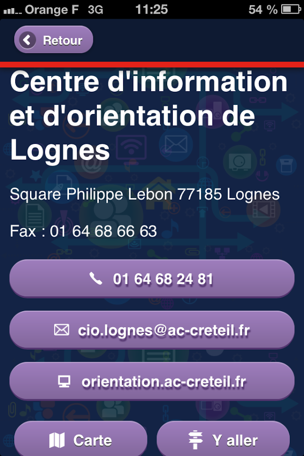 Mon orientation en ligne截图3