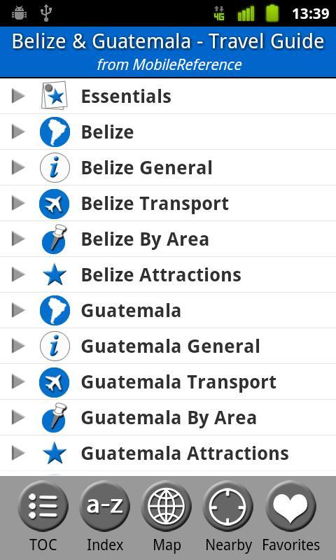 Belize & Guatemala -FREE Guide截图1