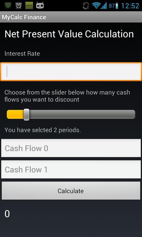 MyCalc Finance Edition 2截图3