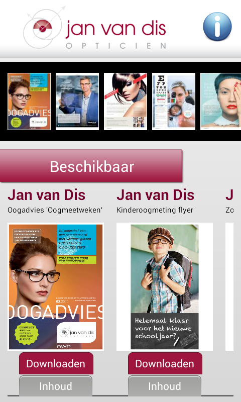 Jan van Dis opticien截图4