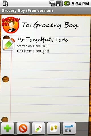 Grocery Boy Free Grocery List截图2