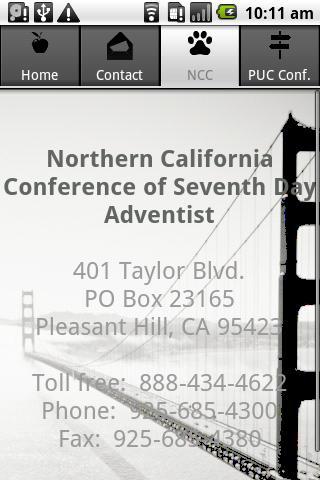 Northern CA Conference o...截图2