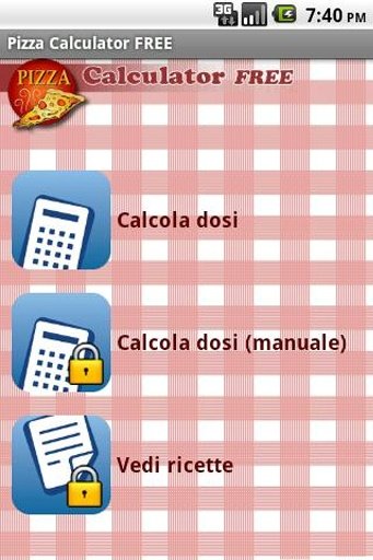 Pizza Calculator FREE截图1