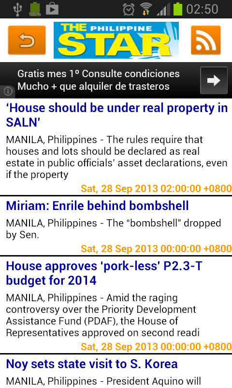 The Philippine Star RSS截图2