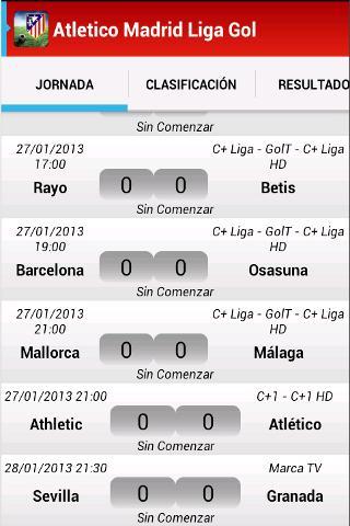 Atletico Madrid Liga Gol截图4