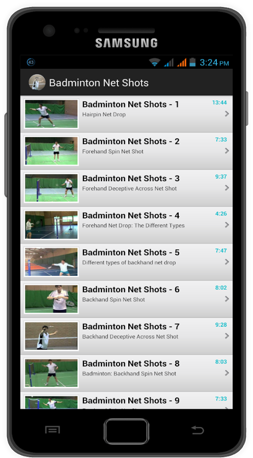 Badminton Net Shots截图1