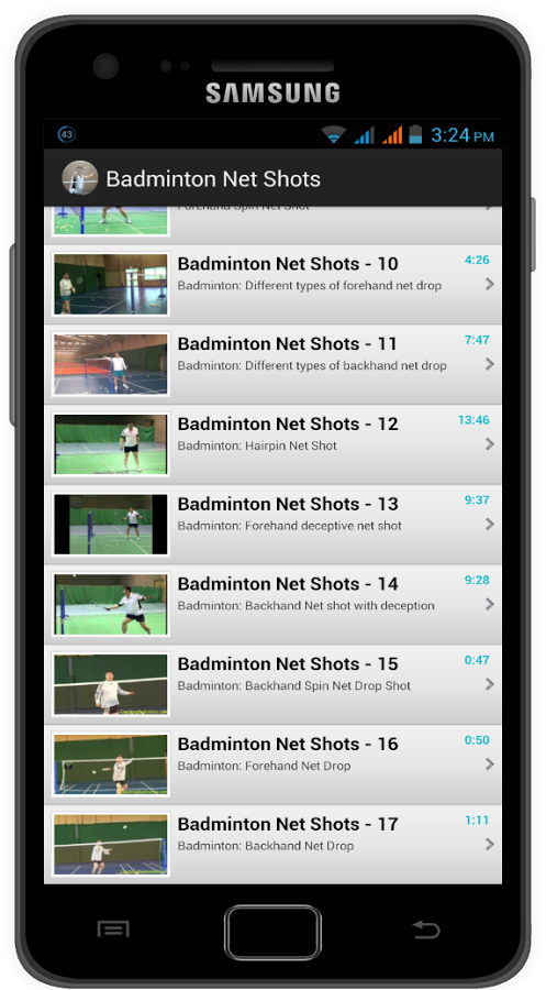 Badminton Net Shots截图2