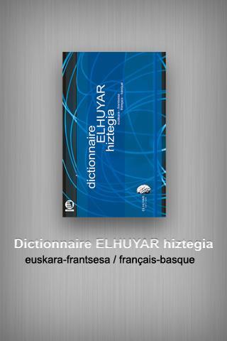 Dict Elhuyar eu-fr demoa截图3