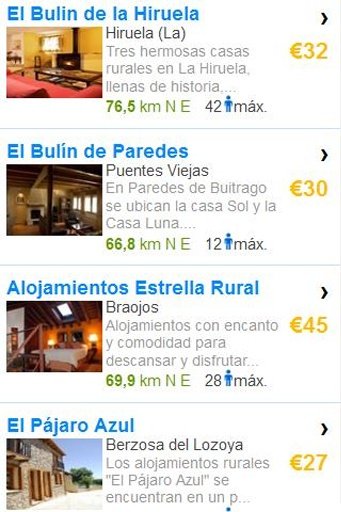 Casas rurales Brujulea截图1